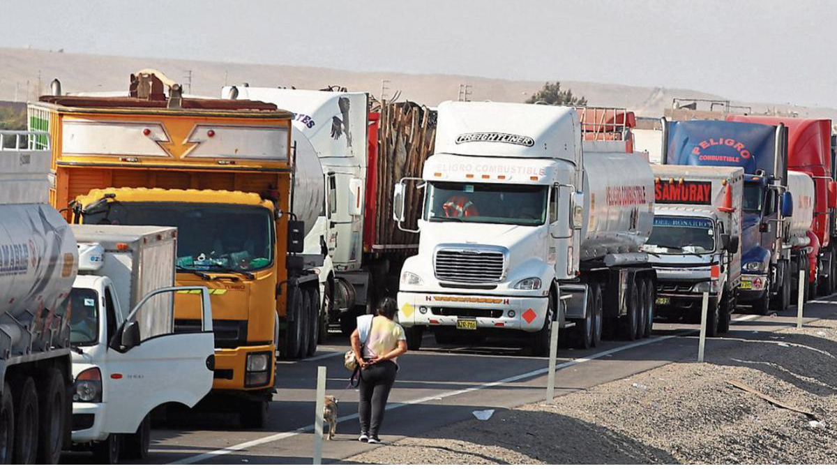 Paro de transportes en Perú se lleva a cabo en al menos 12 regiones
