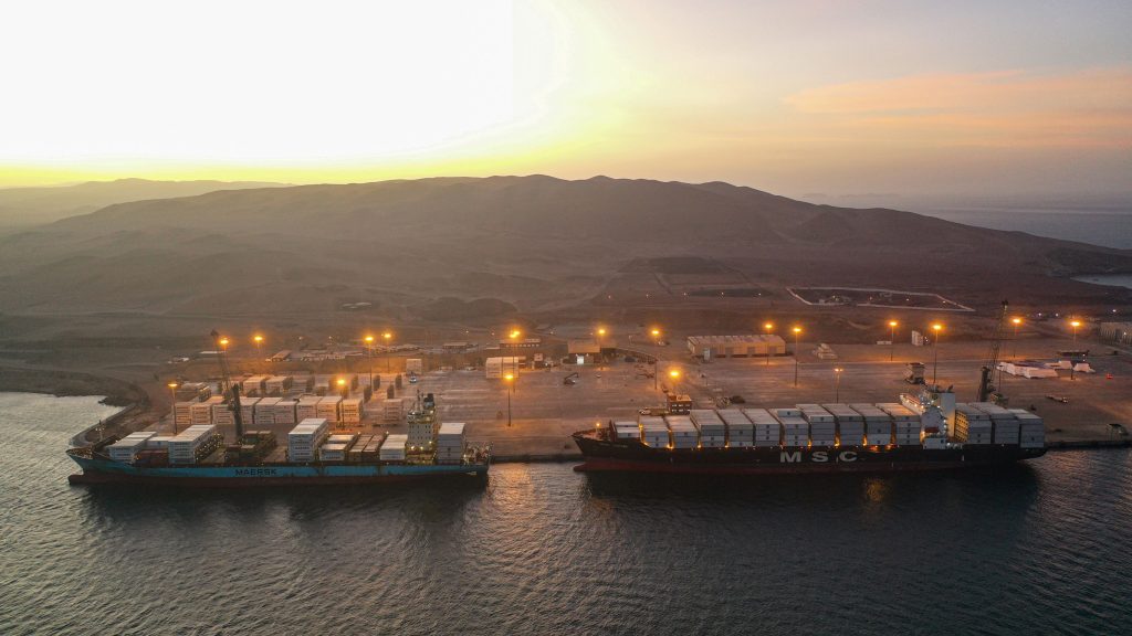 De acuerdo con Rabí Vilela, subgerente comercial de Puerto de Paracas, esta naviera retoma el programa estacional del servicio directo a Europa y conexión con Estados Unidos y Asia, debido al potencial exportador de la zona sur del Perú.